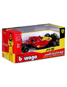 Coche Diecast F1-75 Charles Leclerc 1/43 Bburago 36832CLMZ