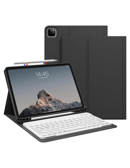 Funda de teclado Bluetooth GKABXY para iPad Pro 11" 2018-2022