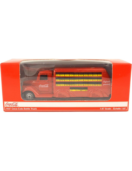 Camión de Botella Coca-Cola 1937 Diecast 1:87 Coleccionable