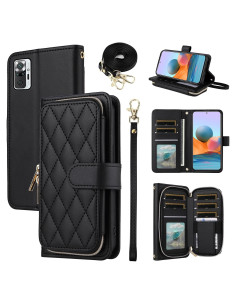 Funda billetera Furiet para Xiaomi Redmi Note 10 Pro Negra