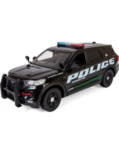Coche Diecast Ford Explorer Interceptor Policial 1:24 All Star Toys
