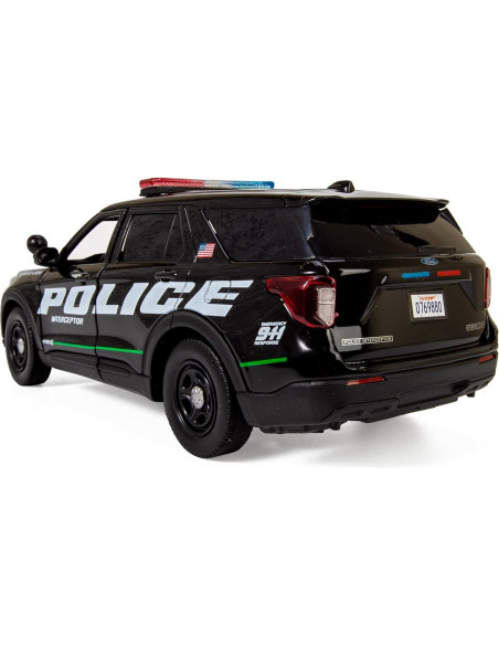 Coche Diecast Ford Explorer Interceptor Policial 1:24 All Star Toys