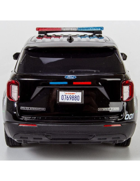 Coche Diecast Ford Explorer Interceptor Policial 1:24 All Star Toys