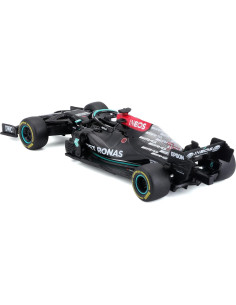 Modelo F1 Mercedes AMG W12 Valtteri Bottas 1:43 Bburago 2