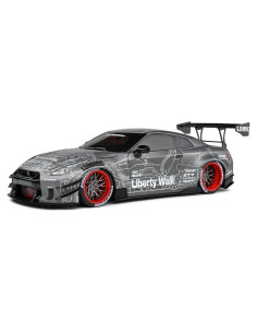 Coche Coleccionable Solido 1:18 Nissan GT-R R35 Liberty Walk 2020