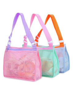 Bolsa de Playa de Malla Tagitary para Niños - 3 Colores