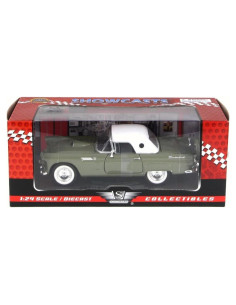 Auto a Escala 1:24 Ford Thunderbird 1956 Verde Motormax