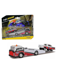 Bburago Camión y Coche Escala 1:64 Elite Transport 1957