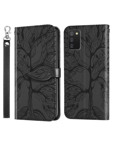 Funda de cuero plegable COTDINFOR para Samsung Galaxy A03S