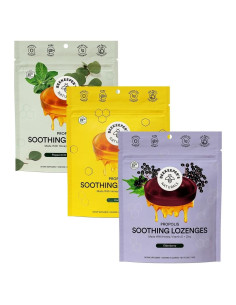 Caramelos para la tos Beekeeper's Naturals 42 unidades Miel Menta Saúco