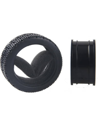 Llantas y Neumáticos RC 1/10 HIRCQOO 12mm Goma Suave