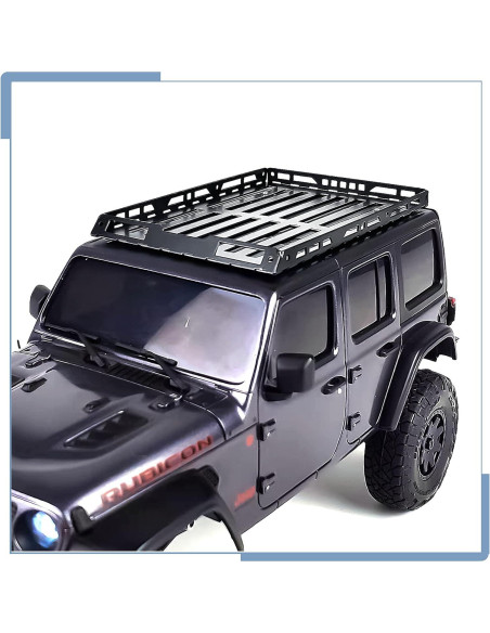 Juego de portaequipajes RC Zolikar para Kyosho Mini Z 1/18