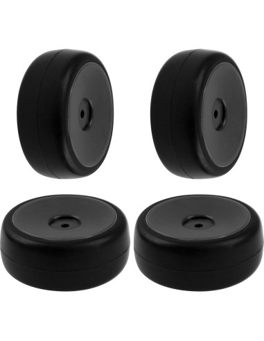 Aros de Rueda 12mm + Neumáticos de Goma para RC 1/10 HIRCQOO
