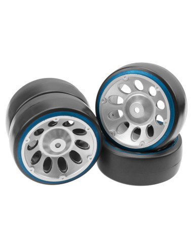 Neumáticos de Drift RC 1/10 HIRCQOO 4 Piezas 65mm