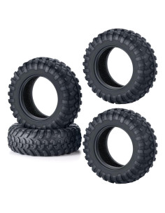 4 Neumáticos de Caucho Zolikar 42mm para Kyosho Mini Z 4x4