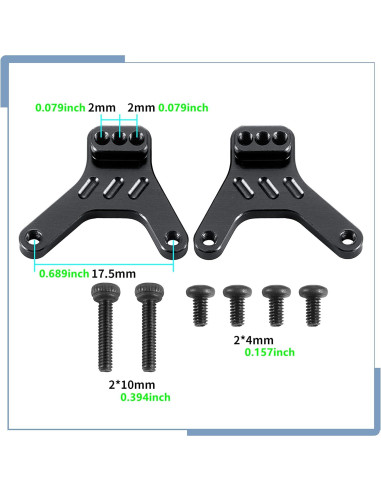 Montaje de Amortiguador Trasero Zolikar para Kyosho Mini Z 4x4