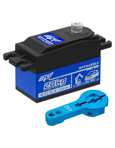 Servo Digital 20kg WOAEIUOS Bajo Perfil 25T Metal 1/10 RC