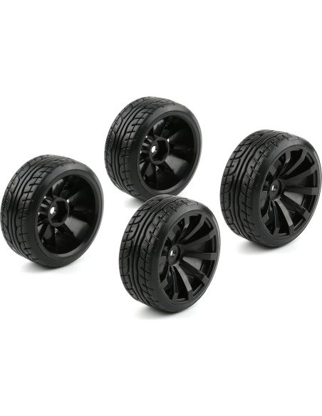 4 Ruedas y Neumáticos Drift 1/10 Rchobbytop 62mm 12mm Hex