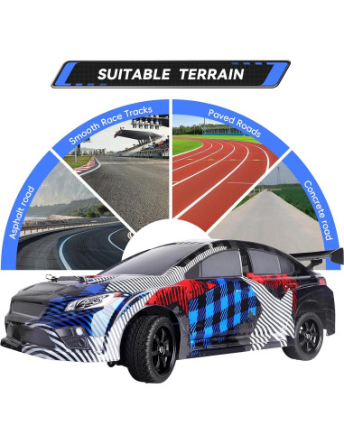 Ruedas Hexagonales 12 mm AllinRC para Coche RC Drift 1/10