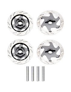 4 Ruedas de Aluminio 12mm ShareGoo para RC 1/10 Traxxas Tamiya 2