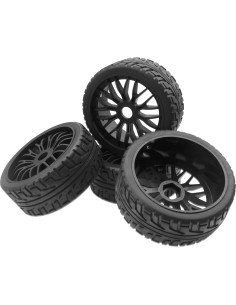 Neumáticos de Buggy RC 1/8 ShareGoo 104mm Caucho 4 Piezas 2