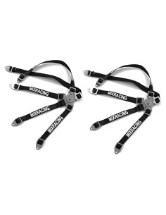 Cinturón de Seguridad para Coche RC 1/10 Chanmoo - Negro