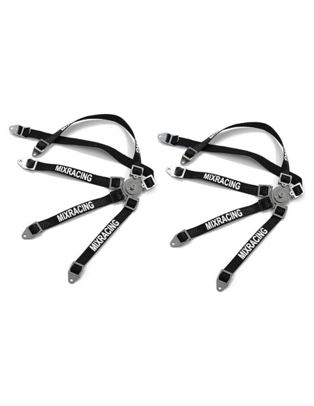 Cinturón de Seguridad para Coche RC 1/10 Chanmoo - Negro