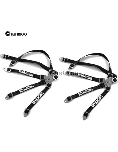 Cinturón de Seguridad para Coche RC 1/10 Chanmoo - Negro