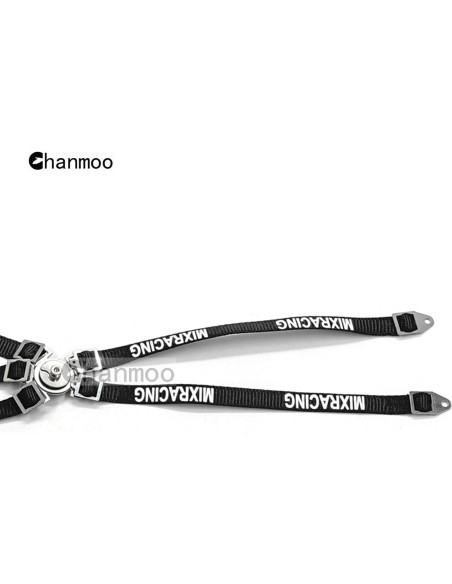 Cinturón de Seguridad para Coche RC 1/10 Chanmoo - Negro