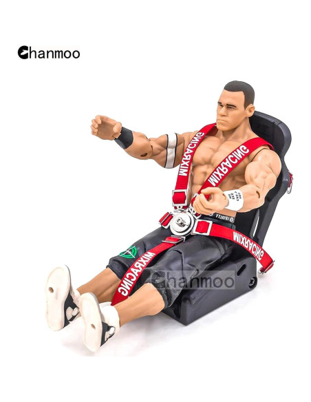 Cinturón de Seguridad para Coche RC 1/10 Chanmoo - Negro