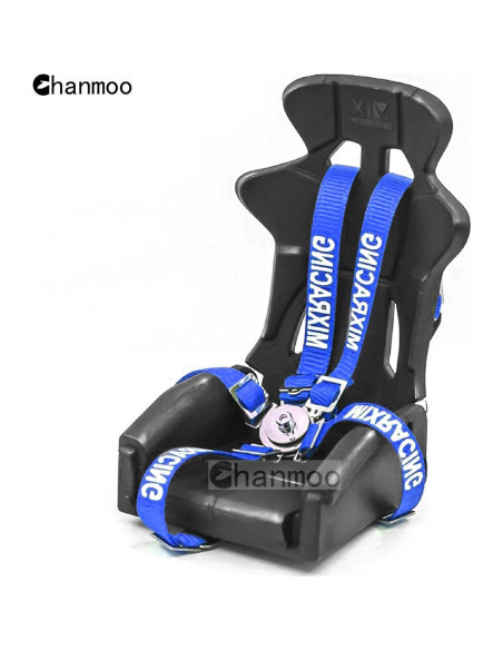 Cinturón de Seguridad para Coche RC 1/10 Chanmoo - Negro