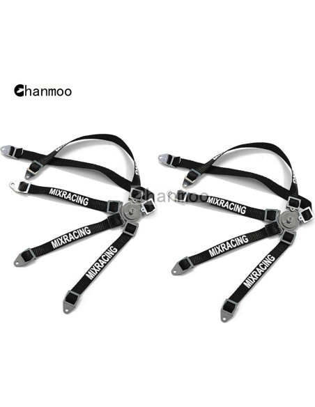 Cinturón de Seguridad para Coche RC 1/10 Chanmoo - Negro