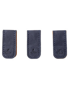 Correas de Cable de Cuero Snakehive - Paquete de 3 Marino