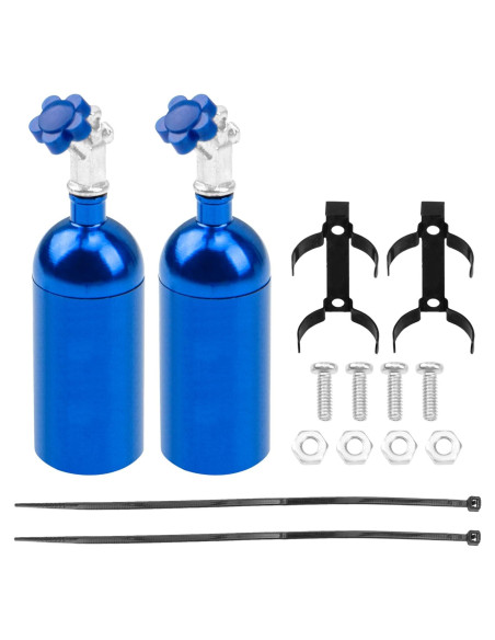 2 Botellas de Nitrógeno de Simulación Vgoohobby para RC 50mm