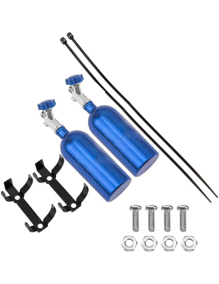 2 Botellas de Nitrógeno de Simulación Vgoohobby para RC 50mm