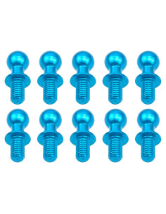 10 Tornillos de Cabeza Esférica M3 ShareGoo para Coche RC