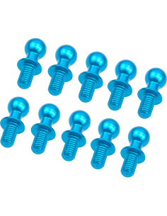 10 Tornillos de Cabeza Esférica M3 ShareGoo para Coche RC 2
