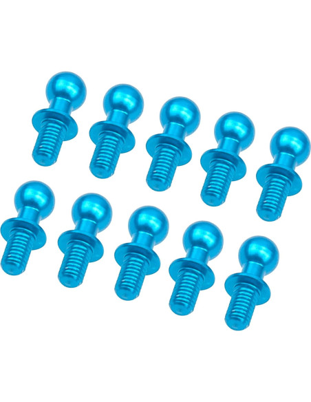 10 Tornillos de Cabeza Esférica M3 ShareGoo para Coche RC
