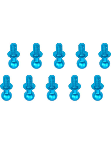 10 Tornillos de Cabeza Esférica M3 ShareGoo para Coche RC