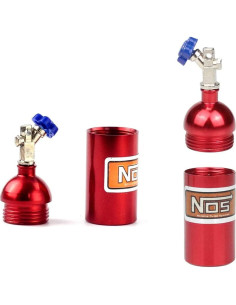 2 Pack Botellas de Nitrógeno Decorativas para Crawler RC 1/10 2