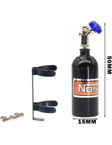 2 Pack Botellas de Nitrógeno Decorativas para Crawler RC 1/10