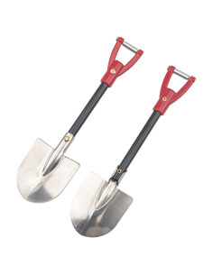 2 Piezas Pala Decorativa Metal RC HIRCQOO 1/10 Rojo