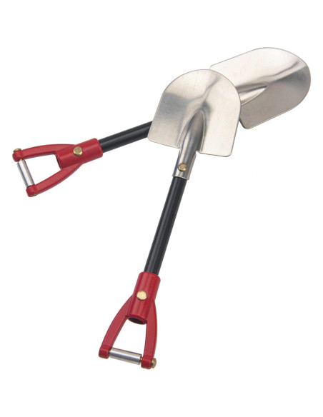 2 Piezas Pala Decorativa Metal RC HIRCQOO 1/10 Rojo