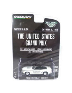 Auto a Escala 1:64 GreenLight 1969 Chevy Camaro Convertible