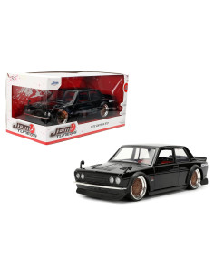 Jada Toys Datsun 510 1:24 Die-Cast Coleccionable Negro