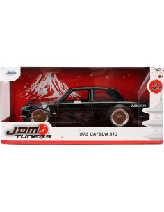 Jada Toys Datsun 510 1:24 Die-Cast Coleccionable Negro 2
