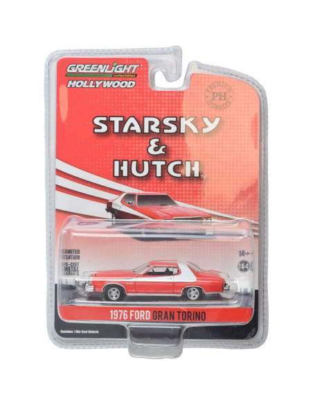 Coche Diecast 1:64 PH Premium Hobbies Ford Torino 1976 Rojo