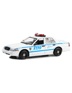 Auto a Escala 1:24 Greenlight Crown Victoria Policía NY