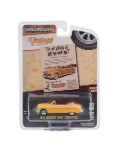 Coche Publicitario Vintage Greenlight 1949 Mercury Eight 1:64
