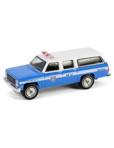 Camión 1/64 Greenlight 1990 Suburban K2500 NYPD